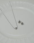 Conjunto Mini Amour Plata